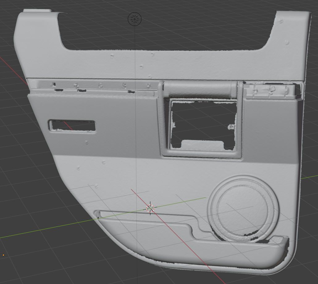 Assembled Door Panel